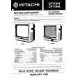 HITACHI CPT1646 Service Manual