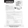 HITACHI CPX340W Service Manual