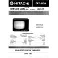 HITACHI CPT2626 Service Manual