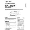 HITACHI CPL750W Owners Manual