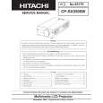 HITACHI CPSX5500W Service Manual