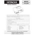 HITACHI CPS220W Service Manual