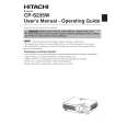 HITACHI CPS235W Owners Manual