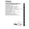 HITACHI CPX327 Owners Manual