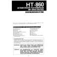 HITACHI HT-860 Owners Manual