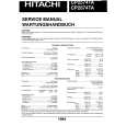 HITACHI CP2874TA Service Manual
