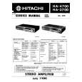 HITACHI HA-3700 Service Manual