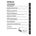 HITACHI CPX430WA Owners Manual