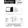 HITACHI CPT2051 Service Manual