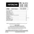 HITACHI 36CX39B Owners Manual
