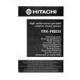 HITACHI TRK-P65EII Owners Manual