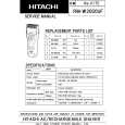 HITACHI RMW2000UF Service Manual