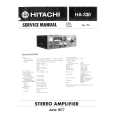 HITACHI HA-330 Service Manual