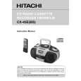 HITACHI CX45EBS Owners Manual
