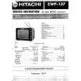 HITACHI CWP137 Service Manual