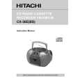 HITACHI CX36EBS Owners Manual