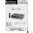 HITACHI VT65 Service Manual