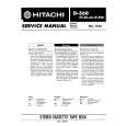 HITACHI D-560BS Service Manual