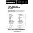 HITACHI C25P750 Service Manual