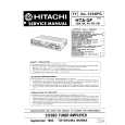 HITACHI HTA-3F Service Manual