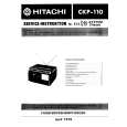 HITACHI CKP110 Service Manual