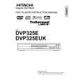 HITACHI DVP325E Owners Manual