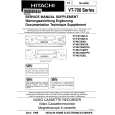 HITACHI VT700 Service Manual