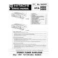 HITACHI HTA4000 Service Manual