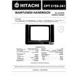 HITACHI CPT2158341 Service Manual