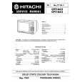 HITACHI CPT1662 Service Manual