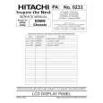 HITACHI D8MW CHASSIS Service Manual