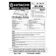 HITACHI TN-21H-580 Service Manual
