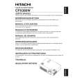 HITACHI CPX380W Owners Manual