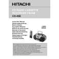 HITACHI CX45E Owners Manual