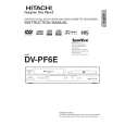 HITACHI DVPF6E Owners Manual