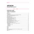 HITACHI 46GX01B Owners Manual