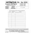 HITACHI P50A202 Service Manual