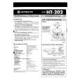 HITACHI HT-202 Owners Manual