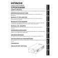 HITACHI CPSX5500W Owners Manual