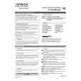 HITACHI VTFX440EUK Owners Manual