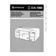 HITACHI DA-1000 Owners Manual