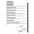 HITACHI CPX270W Owners Manual