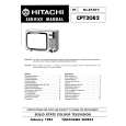 HITACHI CPT1436 Service Manual