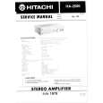 HITACHI HA2500 Service Manual