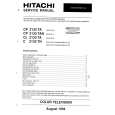 HITACHI CP2133TAN Service Manual