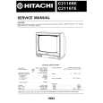 HITACHI C2116RETE Service Manual