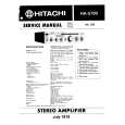 HITACHI HA5700 Service Manual